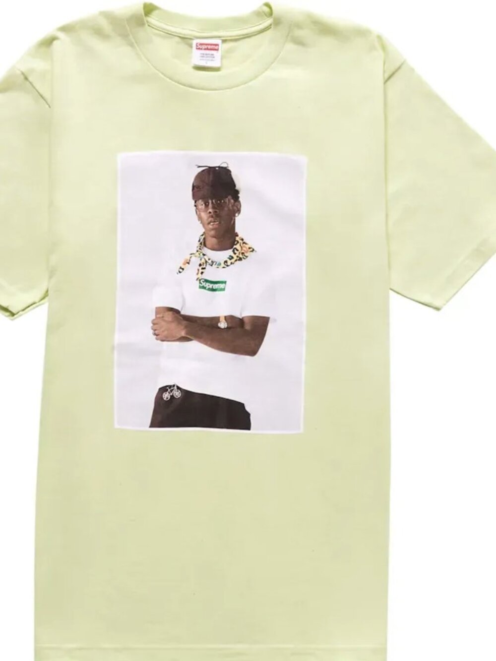 Tyler, The Creator Photo Graphic Tee (Light Green) – Size Large